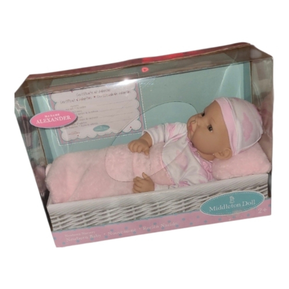 Madame Alexander Baby Doll with Pink Blanket